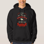 Canada funny saying I don't need therapy Hoodie (Voorkant)
