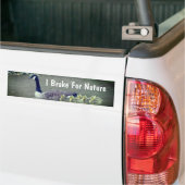 Canada Gans Babys Ik Rem Voor De Natuur Bumpersticker (Op Truck)