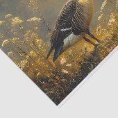 Canada Gans Gouden Uur Witte Daisies Decoupage Tissuepapier (Detail)