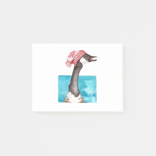 Canada Gans in een Toque Post-it® Notes (Voorkant)