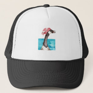 Canada Gans in een Toque Trucker Pet