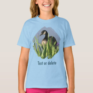 Canada Gans Irissen Dieren Kunst T-shirt