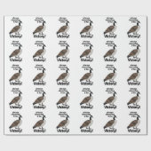 Canada Gans Kiest Altijd V Voor Overwinning Cadeaupapier (Vlak)