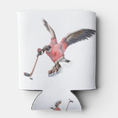 Canada Gans Spelen Hockey Blikjeskoeler (Achterkant)