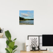 Canada-ganzen op meerposter poster (Thuiskantoor)