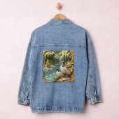 Canada Ganzen te midden van de Huilende Wilgen Denim Jacket (Hangar)