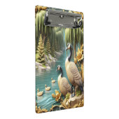 Canada Ganzen te midden van de Huilende Wilgen Mini Klembord (Schuin)