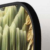 Canada Ganzen te midden van de Huilende Wilgen Pickleball Paddle (Links Detail)