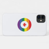 Canada Gay Pride Case-Mate iPhone Case (Achterkant (horizontaal))
