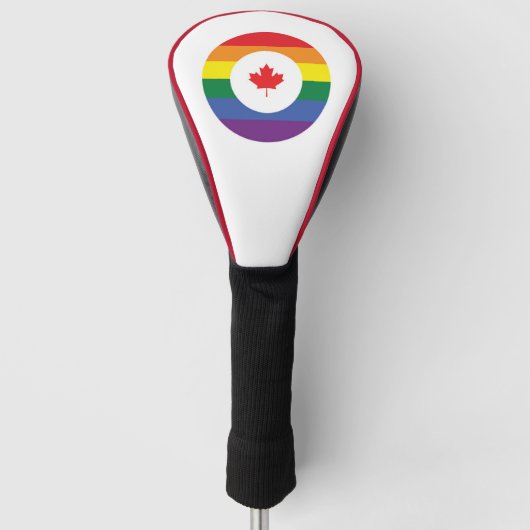 Canada Gay Pride Golfheadcover (Voorkant)