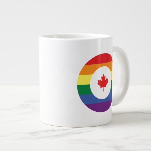 Canada Gay Pride Grote Koffiekop (Voorkant rechts)