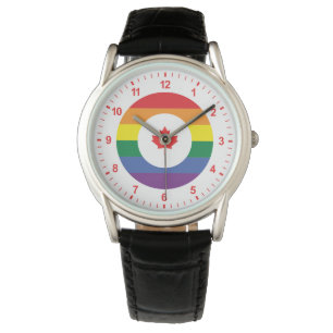 Canada Gay Pride Horloge