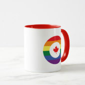 Canada Gay Pride Mok (Voorkant rechts)
