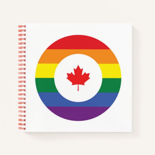 Canada Gay Pride Notitieboek (Voorkant)