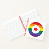 Canada Gay Pride Notitieboek (Binnen)