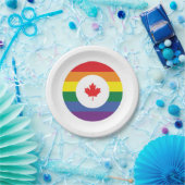 Canada Gay Pride Papieren Bordje (Feest)