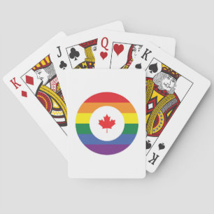 Canada Gay Pride Pokerkaarten