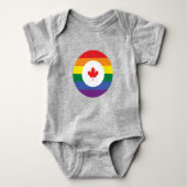 Canada Gay Pride Romper (Voorkant)