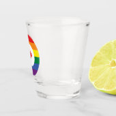Canada Gay Pride Shot Glas (Rechts)