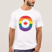 Canada Gay Pride T-shirt (Voorkant)
