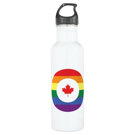 Canada Gay Pride Waterfles (Voorkant)