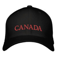 CANADA geborduurd pet