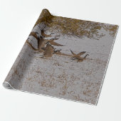 CANADA GEESE CADEAUPAPIER (Uitgerold)