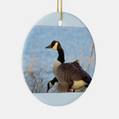 Canada Geese Foto Keramisch Ornament (Rechts)
