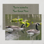 Canada Geese Kaart (Voorkant / Achterkant)