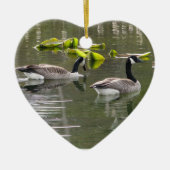 Canada Geese Keramisch Ornament (Voorkant)