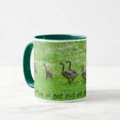 Canada Geese koffie Cups Mok Geese Glasses (Voorkant links)