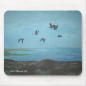 Canada Geese Mousepad Muismat (Voorkant)