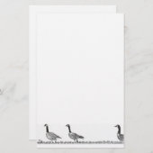 Canada Geese Stationery Briefpapier (Voorkant / Achterkant)