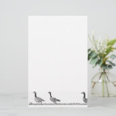 Canada Geese Stationery Briefpapier (Staand voorkant)