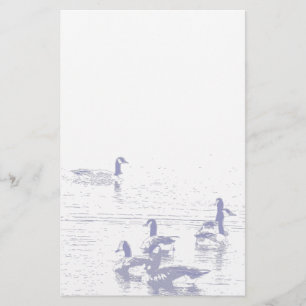 Canada Geese Stationery Briefpapier