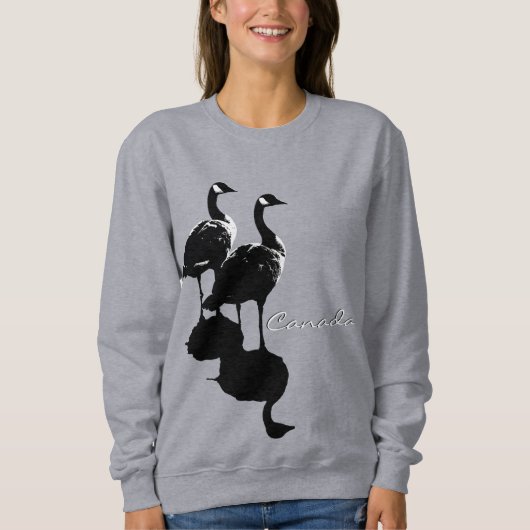 Canada Geese Sweatshirt Canadian Sweatshirts (Voorkant)