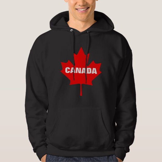 Canada | Gehakt overhemd Hoodie (Voorkant)