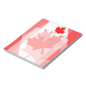 CANADA (Gelaagde stijl in Canadese rode Maple Leaf Notitieblok (Linkerzijde)