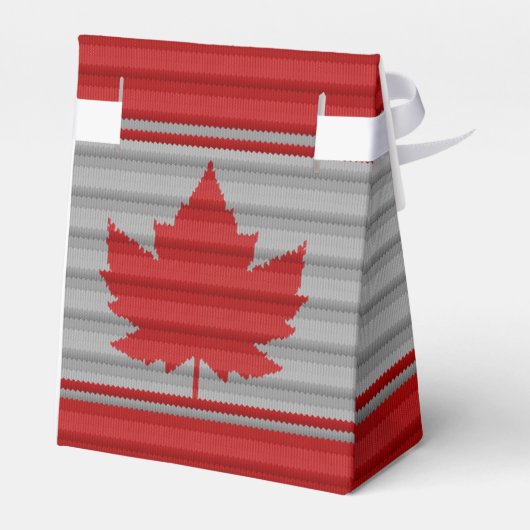 Canada Geschenkdoos Gepersonaliseerde Canada gesch Bedankdoosjes (Achterkant)