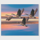 Canada Gese afbeelding voor overslagpapier Cadeaupapier (Vlak)