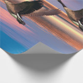 Canada Gese afbeelding voor overslagpapier Cadeaupapier (Hoek)