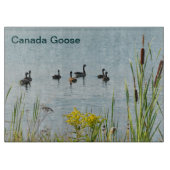 Canada Gese en Cattails Snijplank (Voorkant)