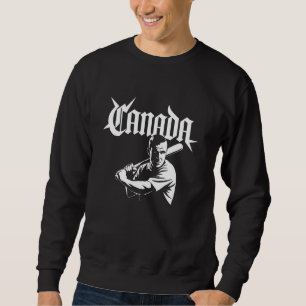 Canada Gift Flag Varsity Canadian Toronto Retro VI Trui