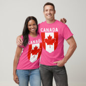 Canada Gifts Canadese Kleding Maple Leaf Flag Camp T-shirt (Unisex)