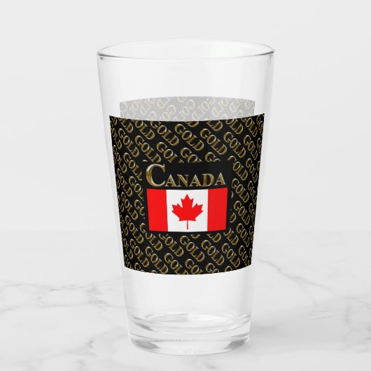 CANADA GLAS (Achterkant)