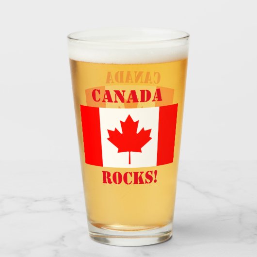 CANADA GLAS (Voorkant gevuld)