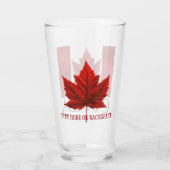 Canada Glass Canada Flag Souvenir Glasses Custom Glas (Achterkant)