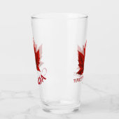 Canada Glass Canada Maple Leaf Glasses Custom Glas (Links)