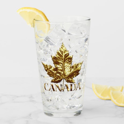 Canada Glass Gold Medal Canada Glasses Custom Glas (Voorkant ijs)