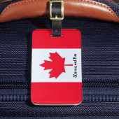 Canada '' Glorieus en Vrij  Bagage Label